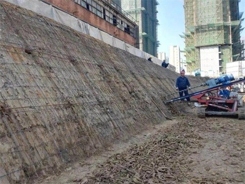 镇原建筑边坡支护